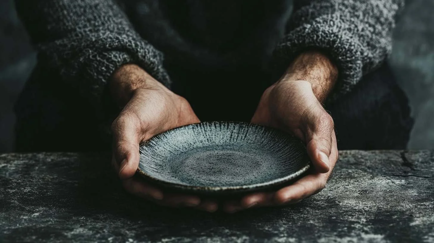 extreme dieting - empty bowl